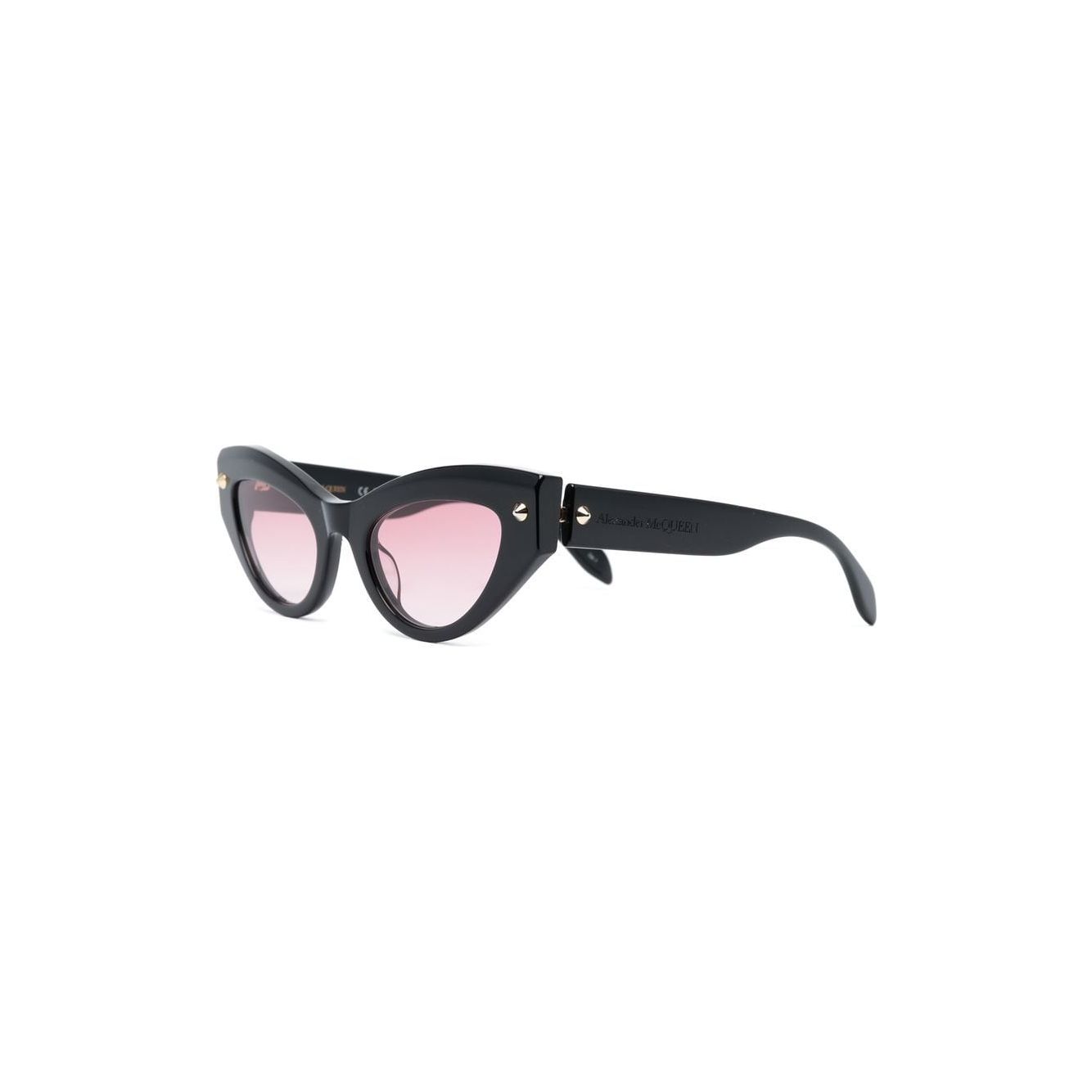 Alexander McQueen Sunglasses Black Sunglasses Alexander Mcqueen Misty Rose