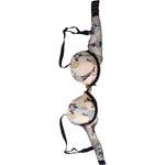 Roberto Cavalli Blue Printed Nylon Reggiseno Bra Underwear BIK741-It1