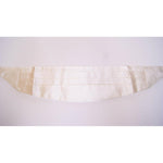 Dolce & Gabbana White Waist Tuxedo Smoking Belt Cummerbund NOC10452-48