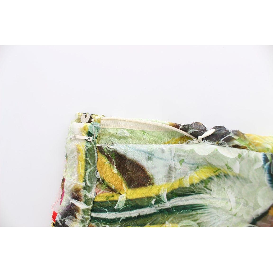 Lanre Da Silva Ajayi Vibrant Silk Blend Pencil Skirt Lanre Da Silva Ajayi Beige