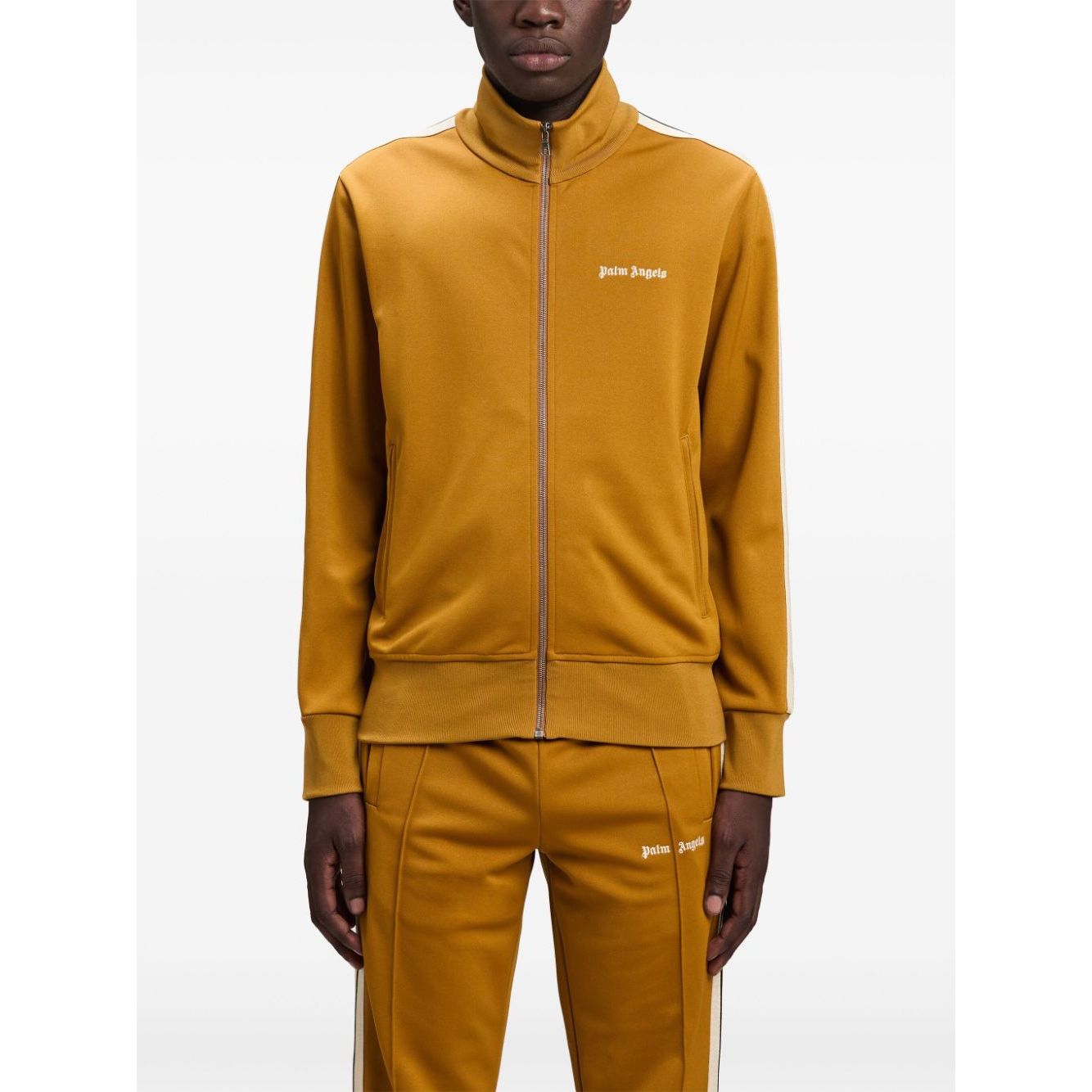 Palm Angels Sweaters Yellow Topwear