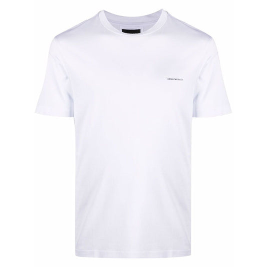 Emporio Armani Crewneck T-shirt with logo Topwear