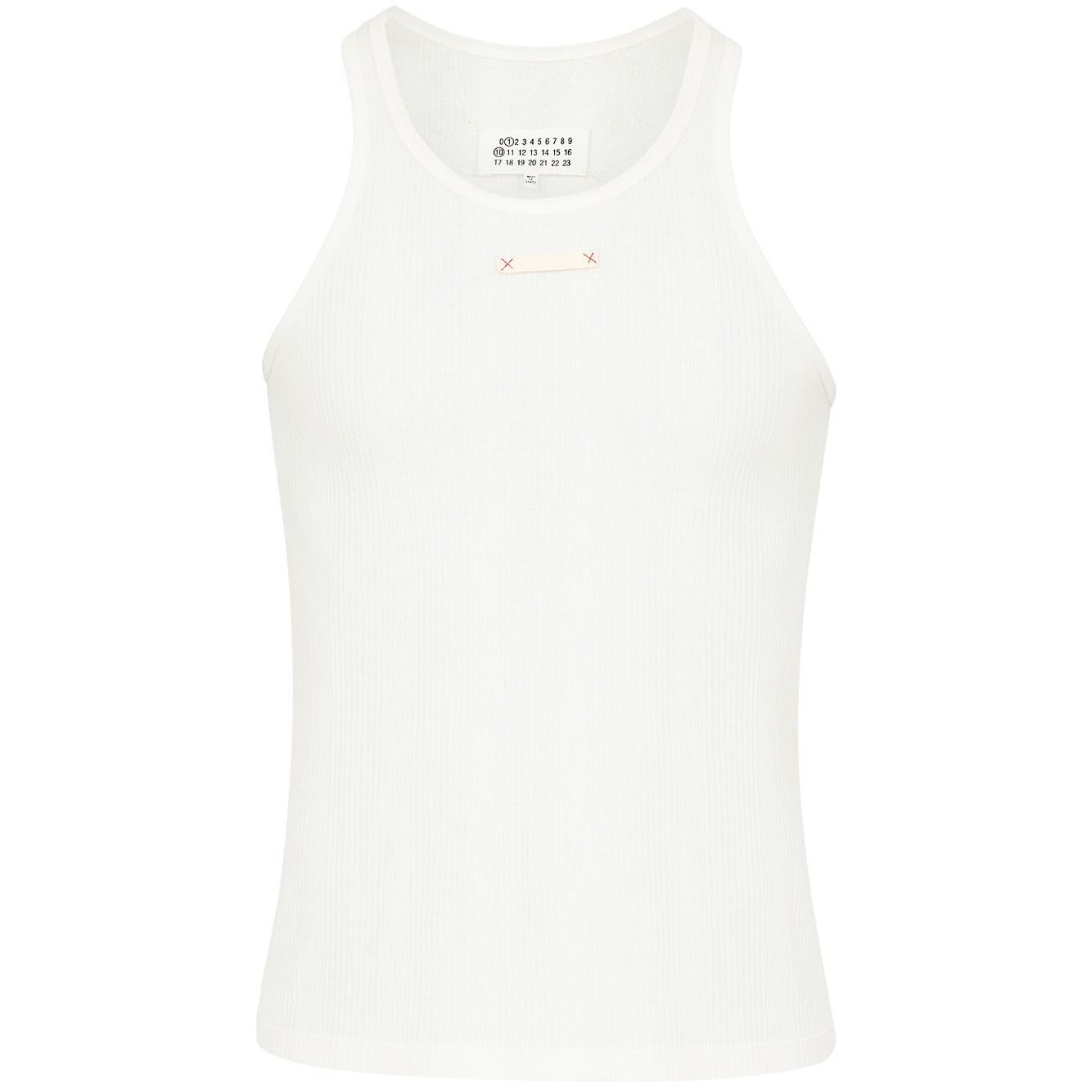 Maison Margiela Fancy ribbed tank top Topwear