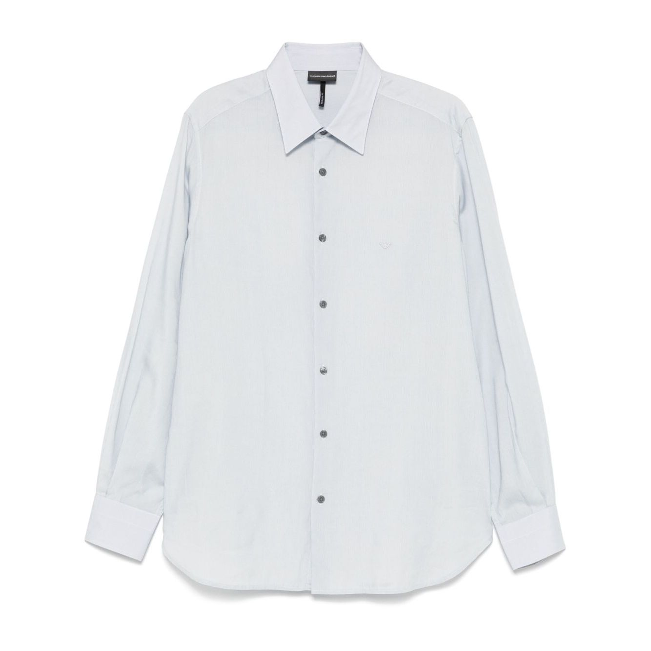 Emporio Armani Shirts Clear Blue Shirts