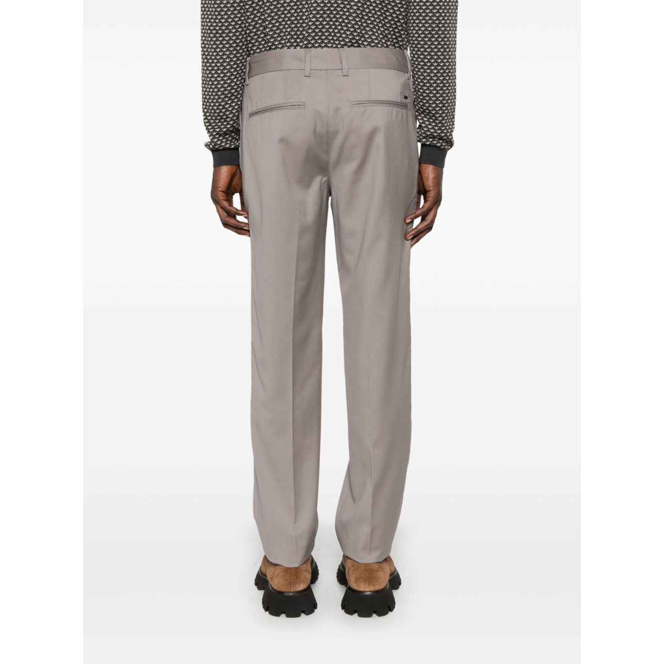 Emporio Armani Trousers Dove Grey Trousers