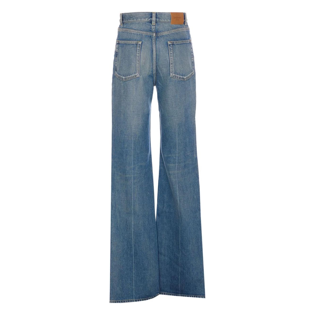 Saint Laurent Jeans Clear Blue