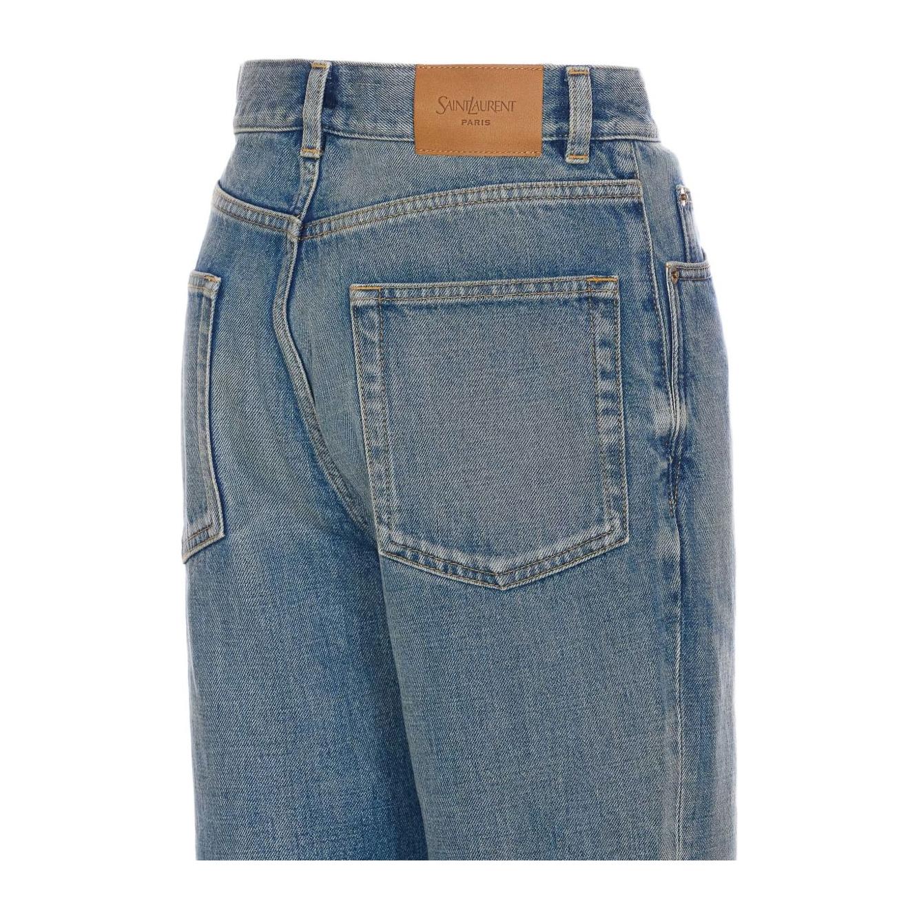 Saint Laurent Jeans Clear Blue