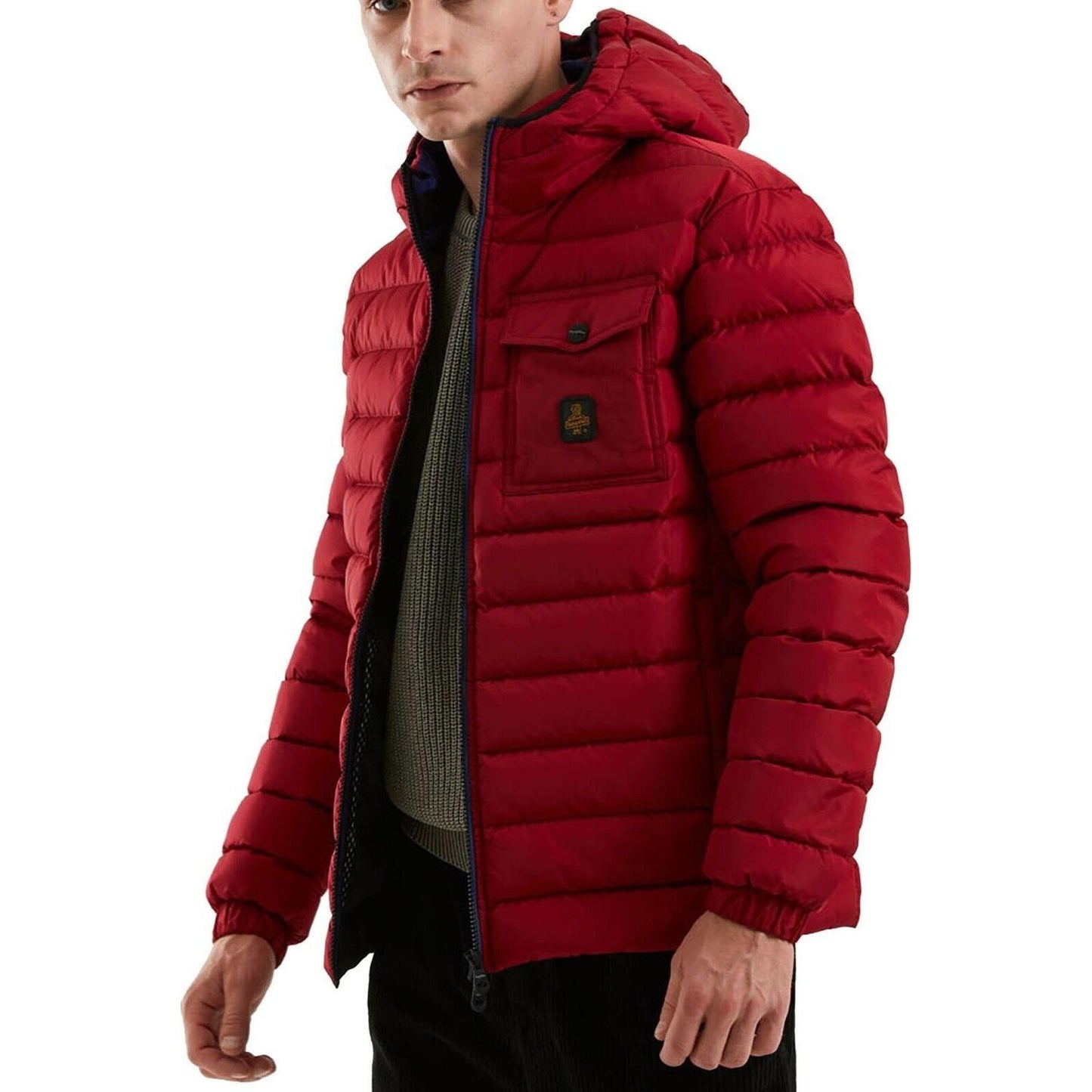 Refrigiwear Red Nylon Men Jacket RE-7695-XXL