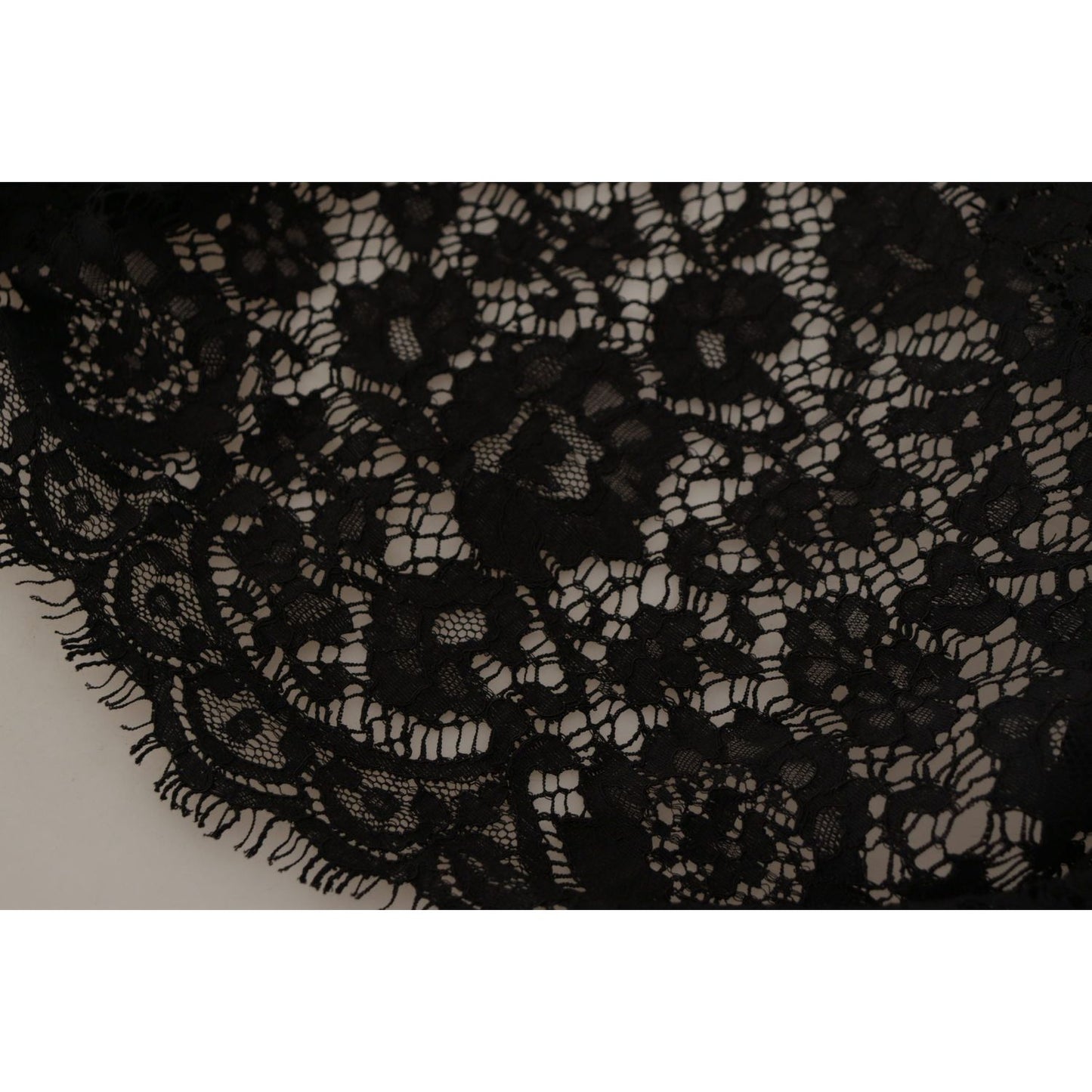 Dolce & Gabbana Elegant Black Long Sleeve Blouse Top Dolce & Gabbana Black