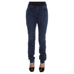 Costume National Blue Cotton Blend Denim Jeans SIG30114-2