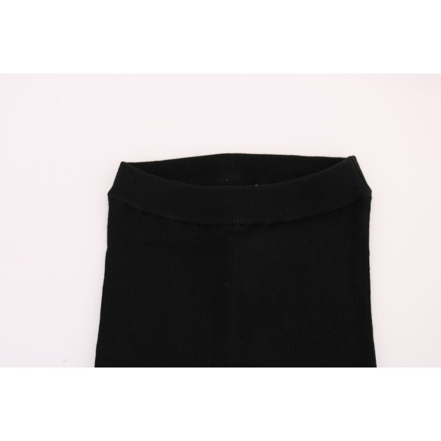 Dolce & Gabbana Elegant Black Cashmere Pants Dolce & Gabbana Black