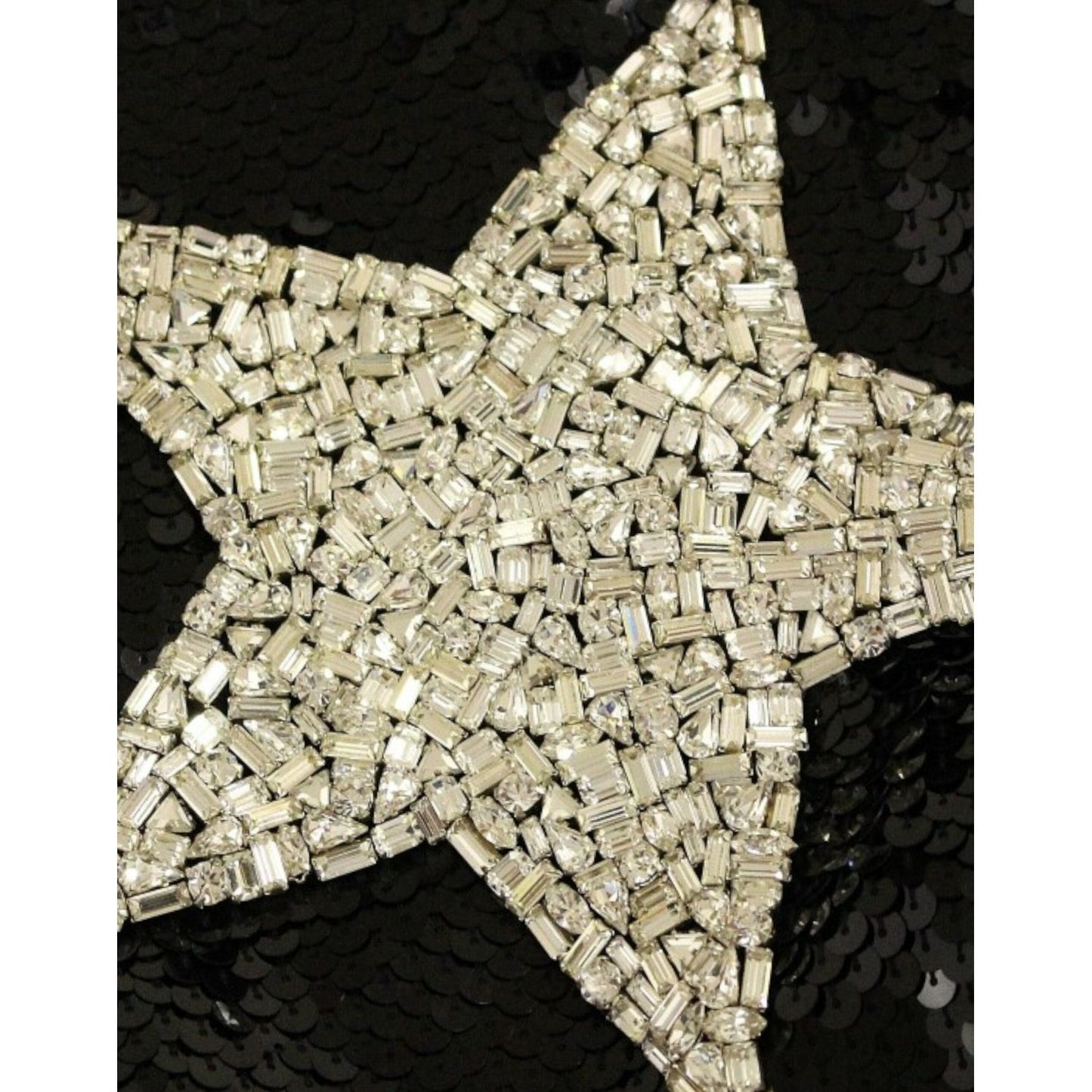 Dolce & Gabbana Swarovski Star-Studded Sequin Mini Dress Dolce & Gabbana Tan