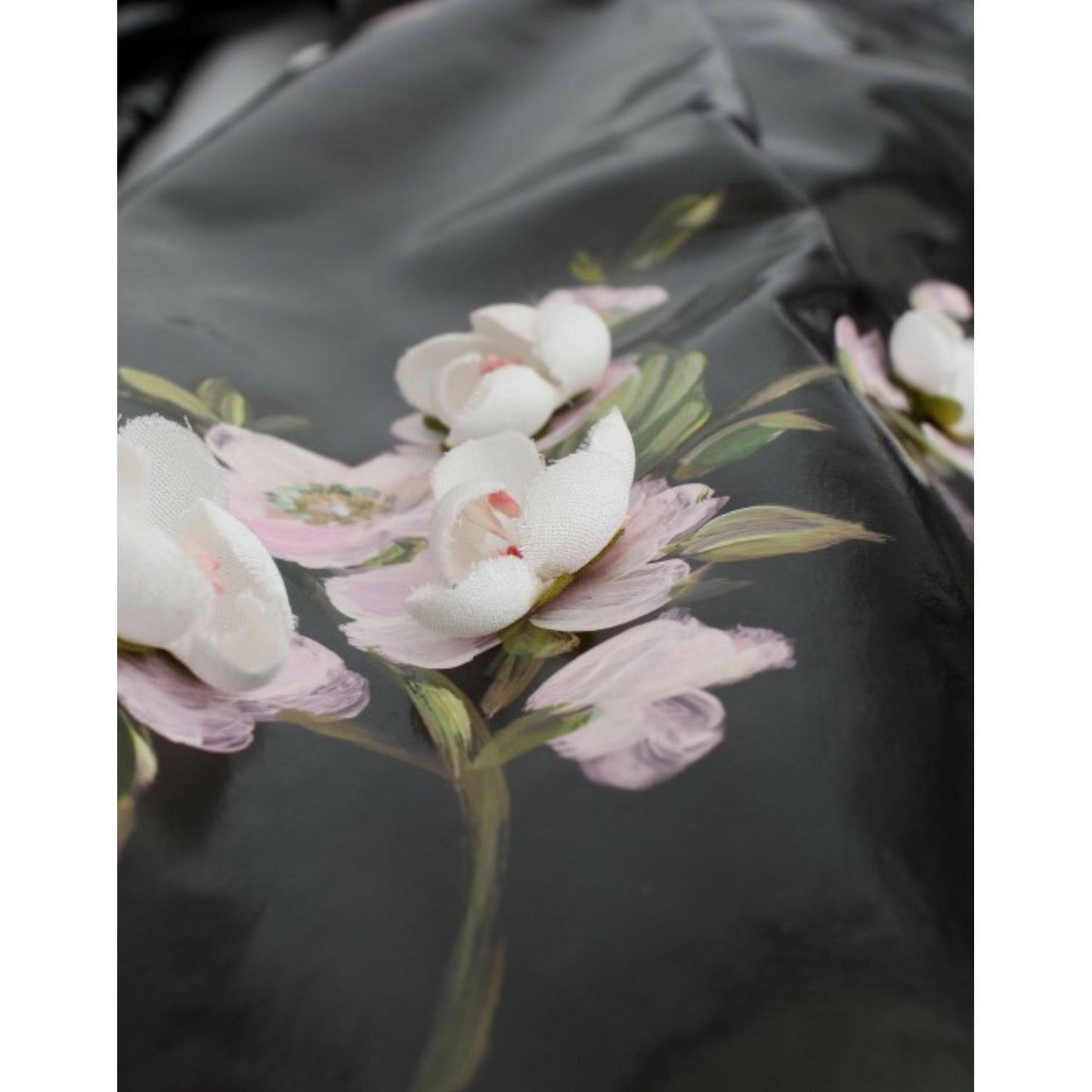 Dolce & Gabbana Elegant Floral Embellished Shift Dress Dolce & Gabbana Dark Slate Gray
