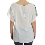 Costume National White motive print blouse SIG12529-3