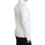 GF Ferre White Double Breasted Jacket Coat Blazer SIG11602-1