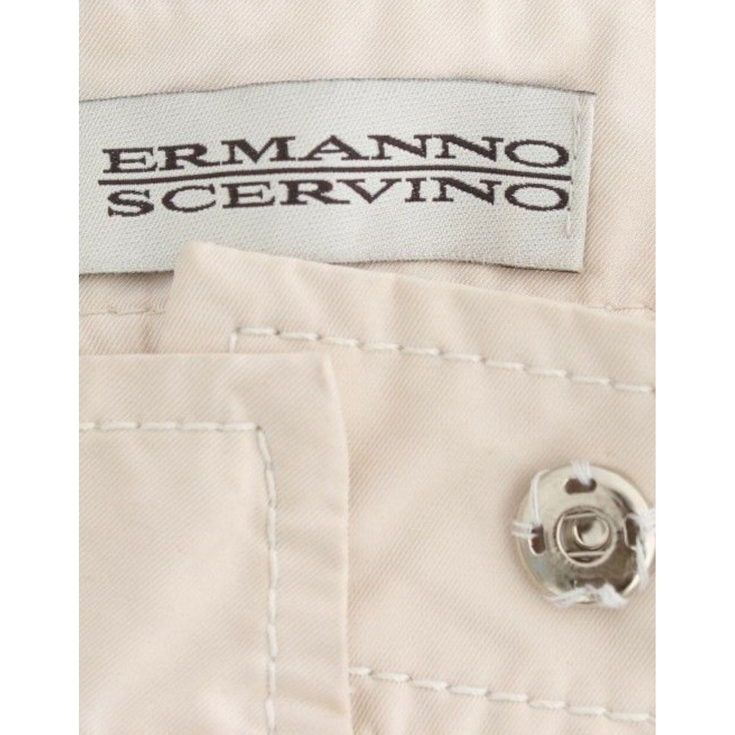 Ermanno Scervino Beige Chinos Casual Dress Pants Khakis
