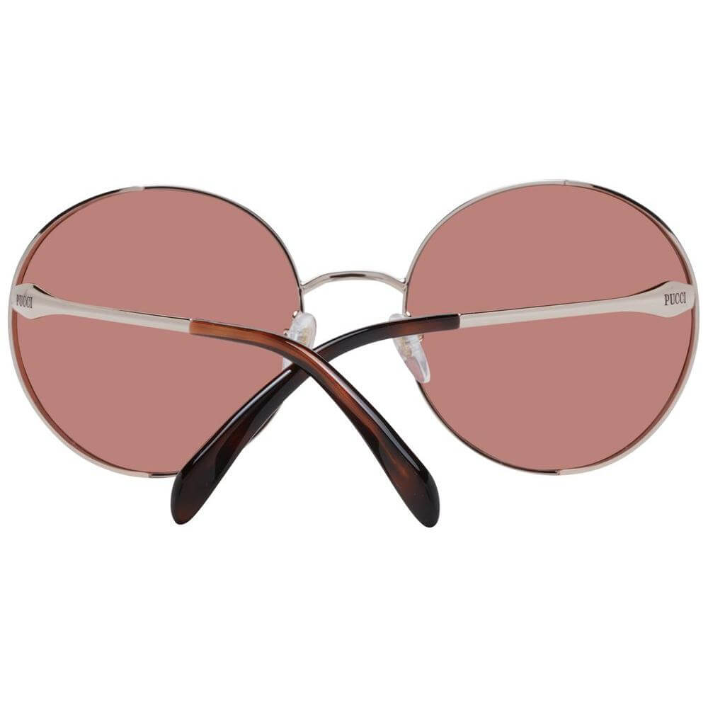 Emilio Pucci Rose Gold Women Sunglasses Emilio Pucci Rosy Brown