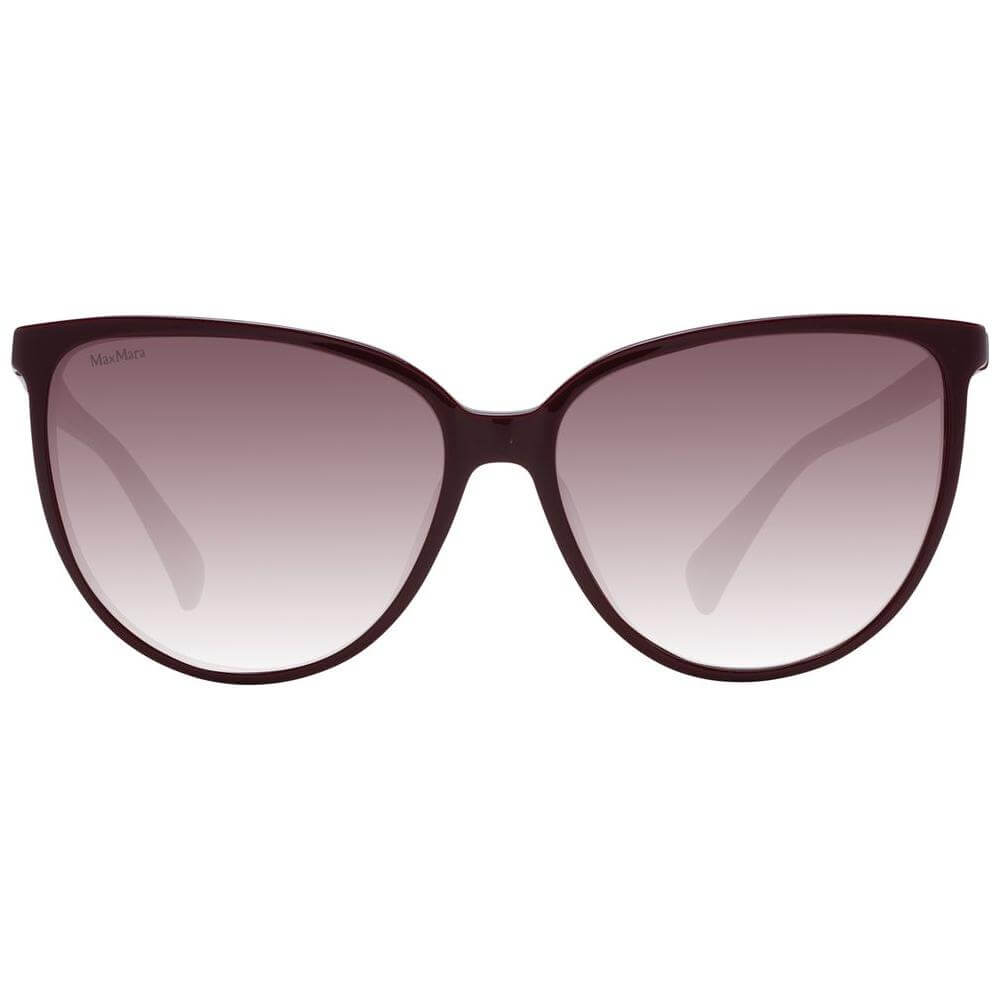 Max Mara Burgundy Women Sunglasses Max Mara Rosy Brown