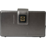 Dolce & Gabbana Metallic Gray Calfskin Shoulder Bag with Chain Strap Dolce & Gabbana Dark Slate Gray