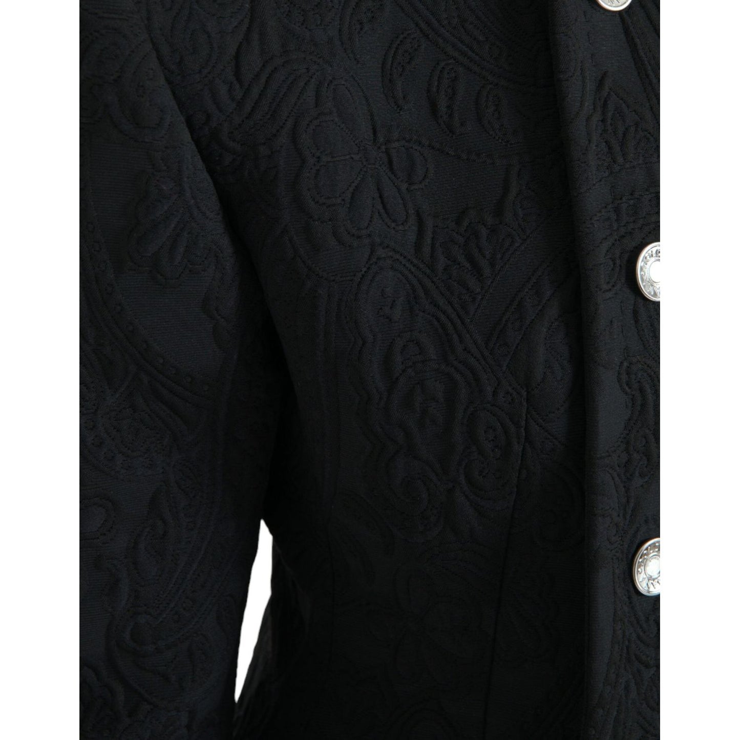 Dolce & Gabbana Elegant Double Breasted Blazer Jacket Dolce & Gabbana Black