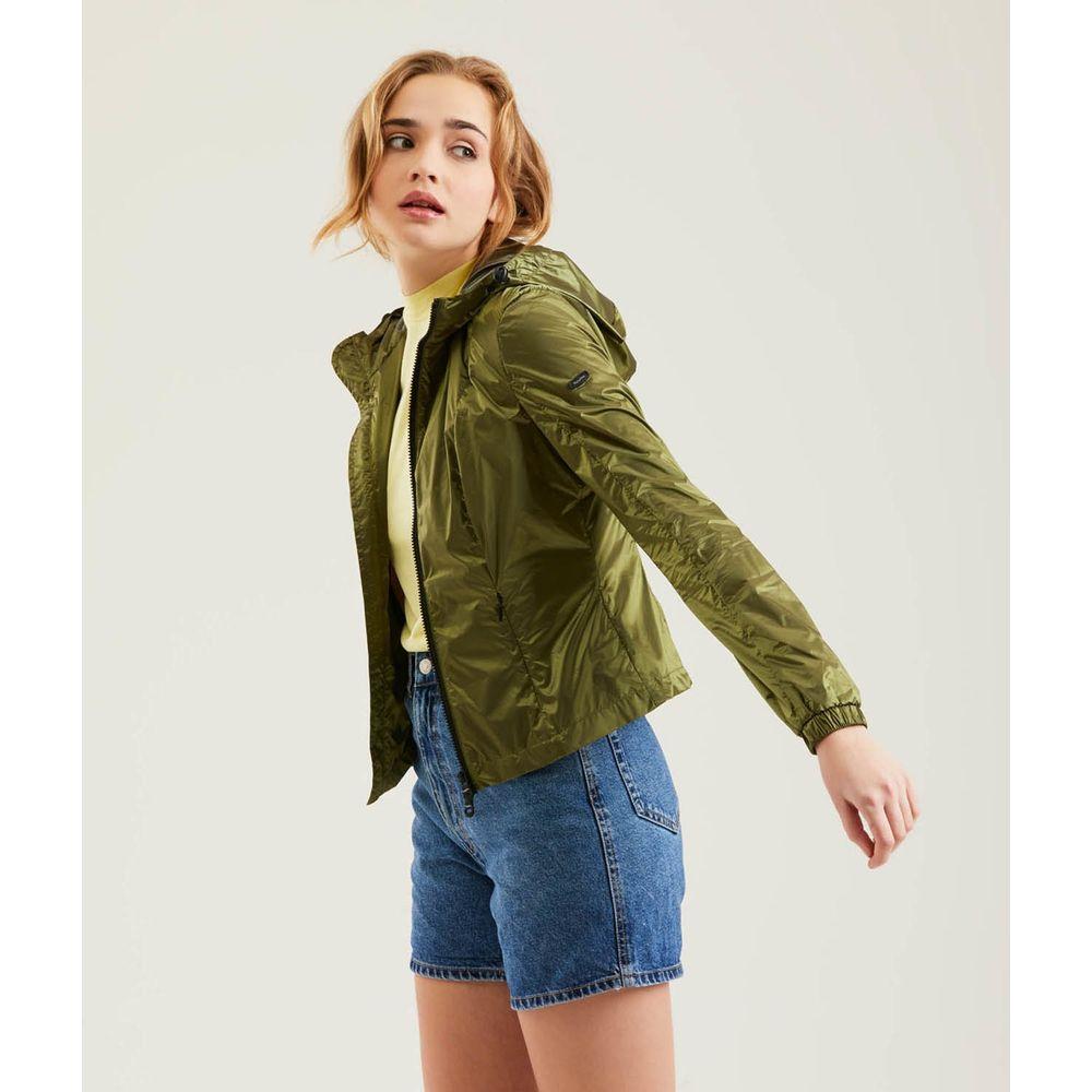 Refrigiwear Green Polyamide Women's Jacket Refrigiwear Light Gray