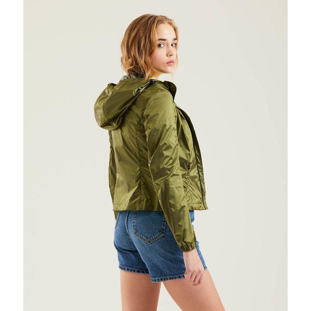 Refrigiwear Green Polyamide Women's Jacket Refrigiwear Light Gray