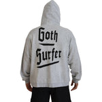 Dsquared² Gray Hooded Printed Crystal Embellishment Sweater Dsquared² Dark Gray