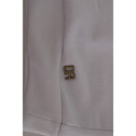 Daniele Alessandrini White Pullover Hodded Cotton Sweater TSH1346-5