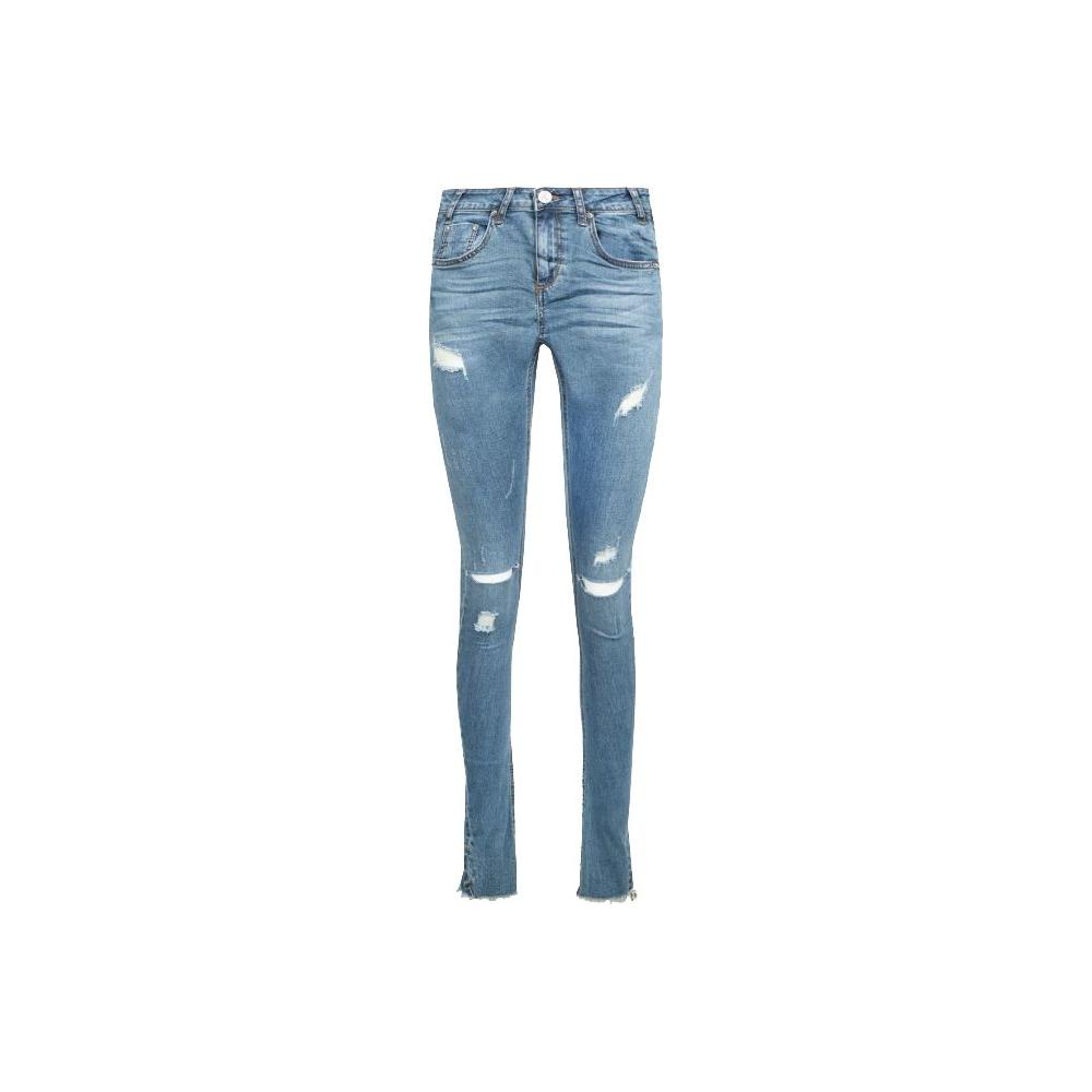 One Teaspoon Blue Cotton Jeans & Pant One Teaspoon Slate Gray