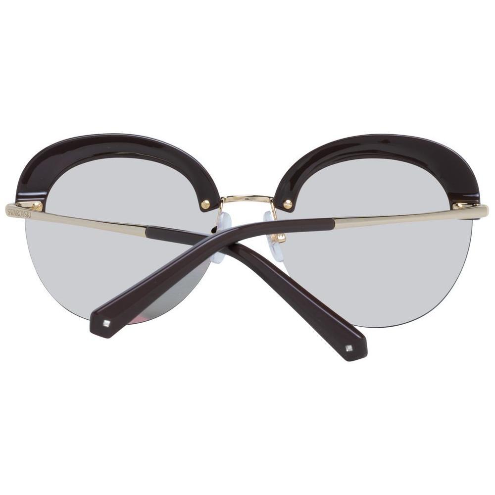 Swarovski Gold Metal & Plastic Sunglasses