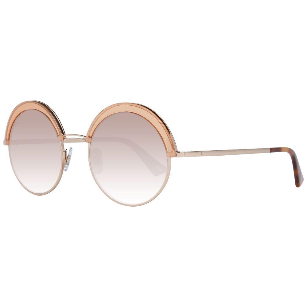 Web Rose Gold Women Sunglasses Web Light Gray