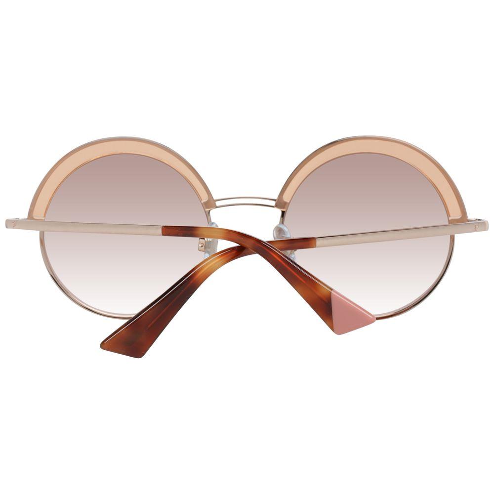 Web Rose Gold Women Sunglasses Web Gray