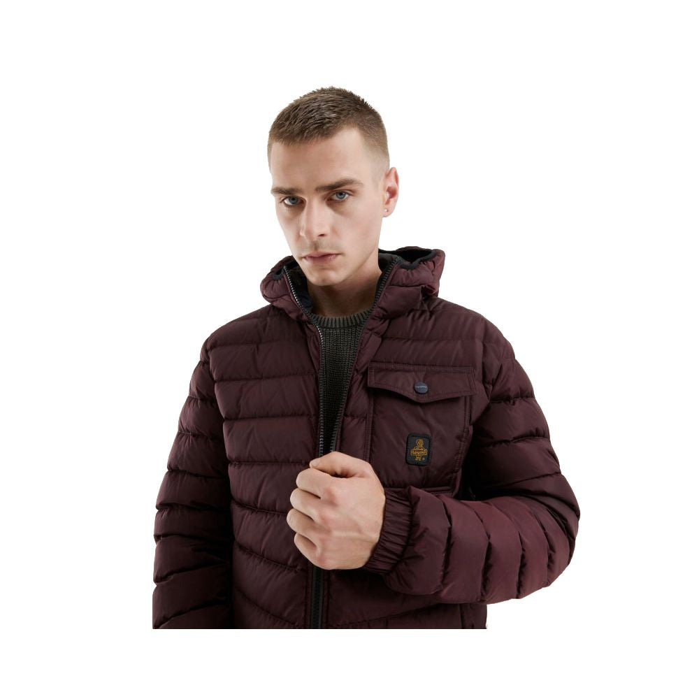 Refrigiwear Red Nylon Men Jacket RE-13973-M
