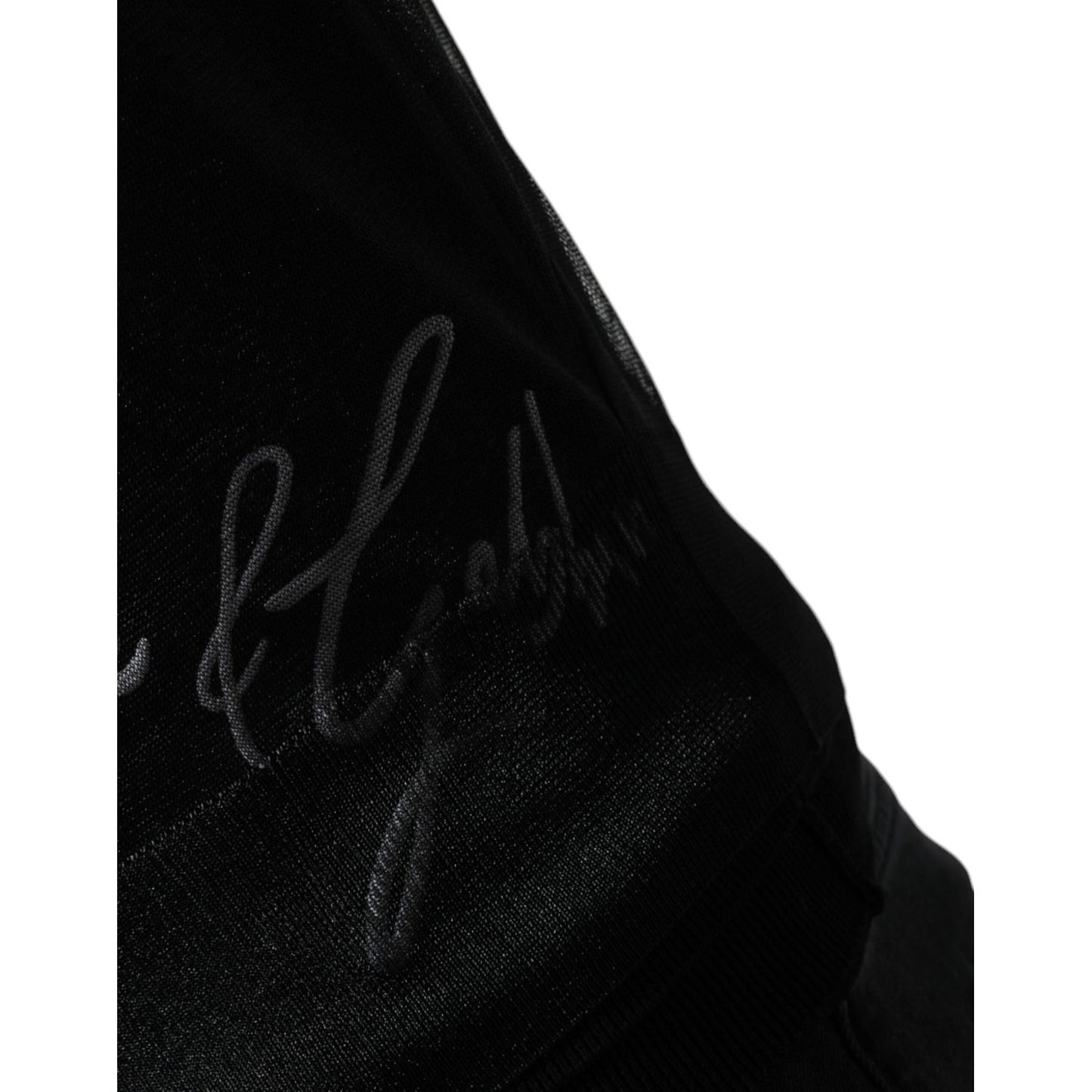 Dolce & Gabbana Black Polyester Pullover Sweatshirt Sweater Dolce & Gabbana Black
