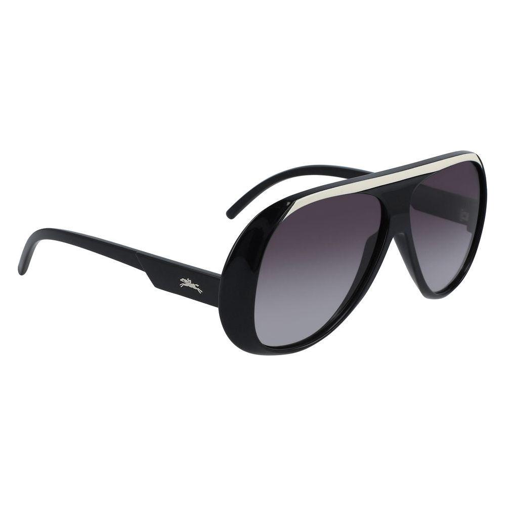 Longchamp Black Plastic Sunglasses Longchamp Dark Slate Gray