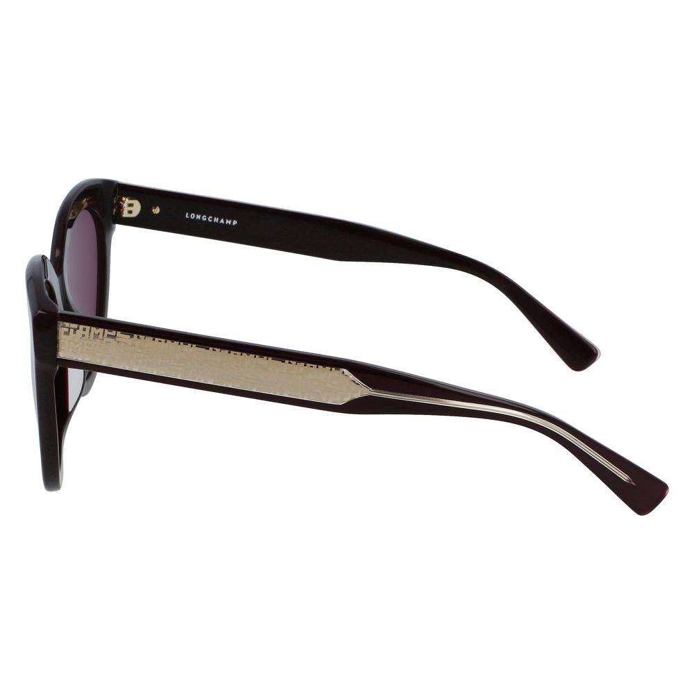 Longchamp Purple Acetate Sunglasses Longchamp Gray
