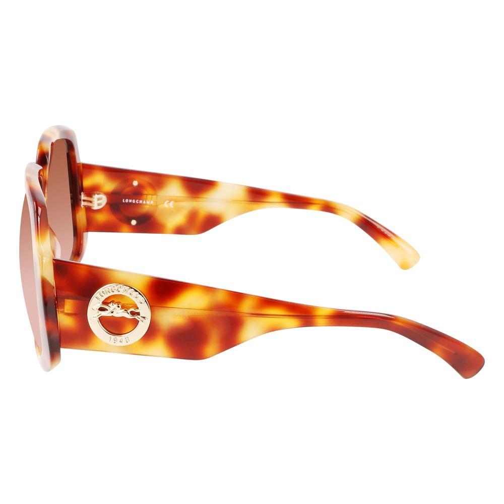 Longchamp Brown Acetate Sunglasses Longchamp Chocolate