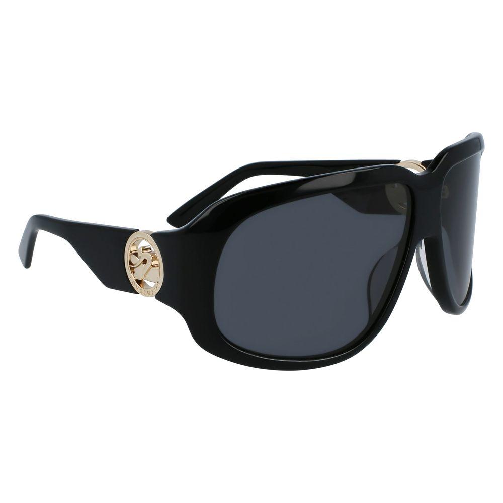 Longchamp Black Acetate Sunglasses Longchamp Dark Slate Gray