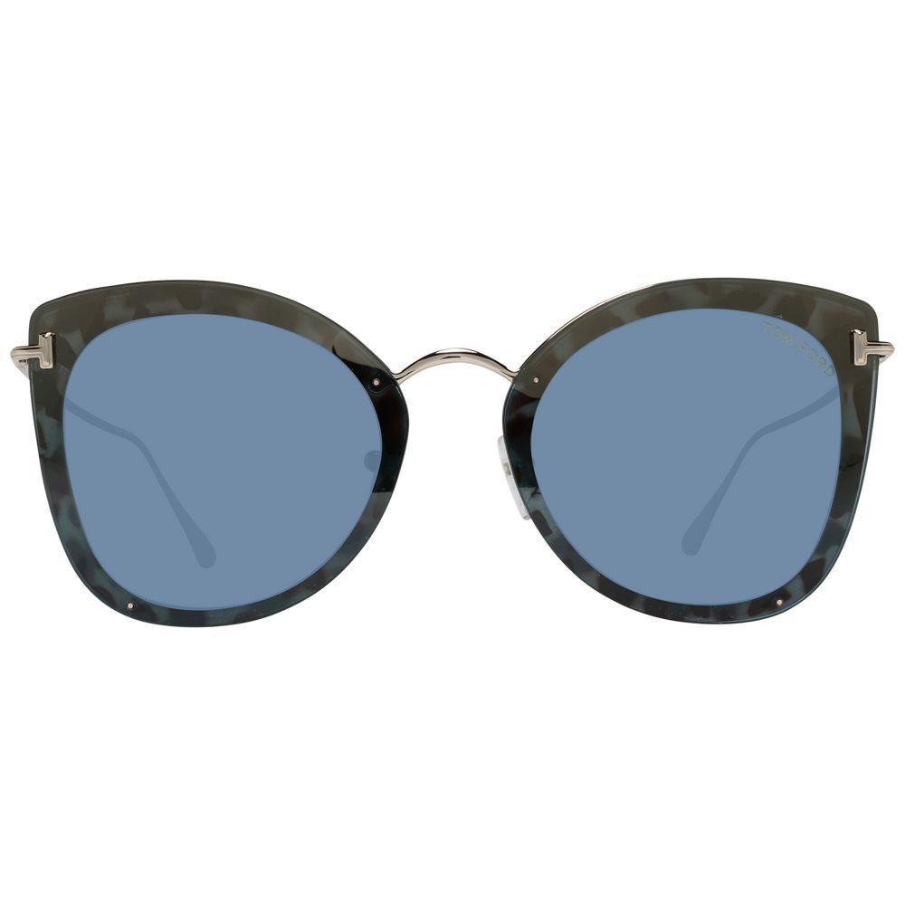 Tom Ford Brown Women Sunglasses Tom Ford Light Slate Gray