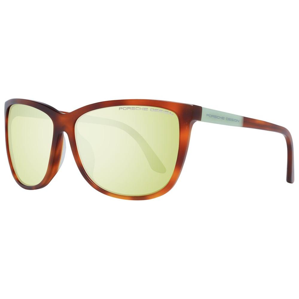Porsche Design Brown Women Sunglasses Porsche Design Light Gray