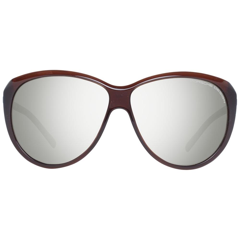 Porsche Design Brown Women Sunglasses Porsche Design Light Gray