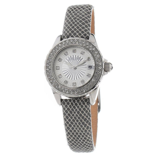 Folli Follie Gray Leather Watch