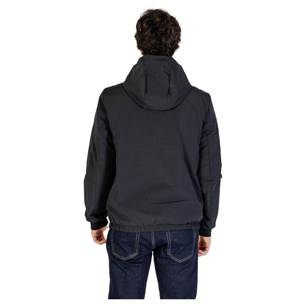 Calvin Klein Black Recycled Polyester Jackets & Coat