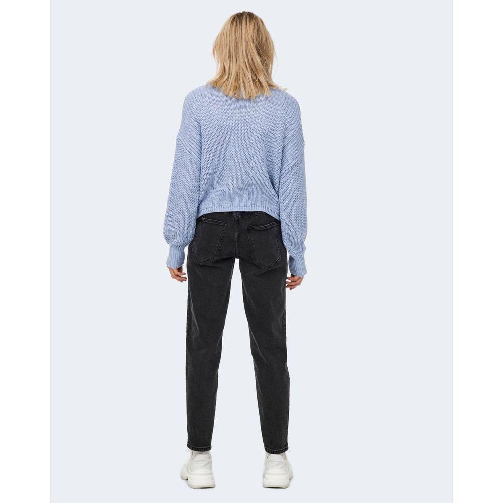 Only Blue Acrylic Cardigan Only Lavender