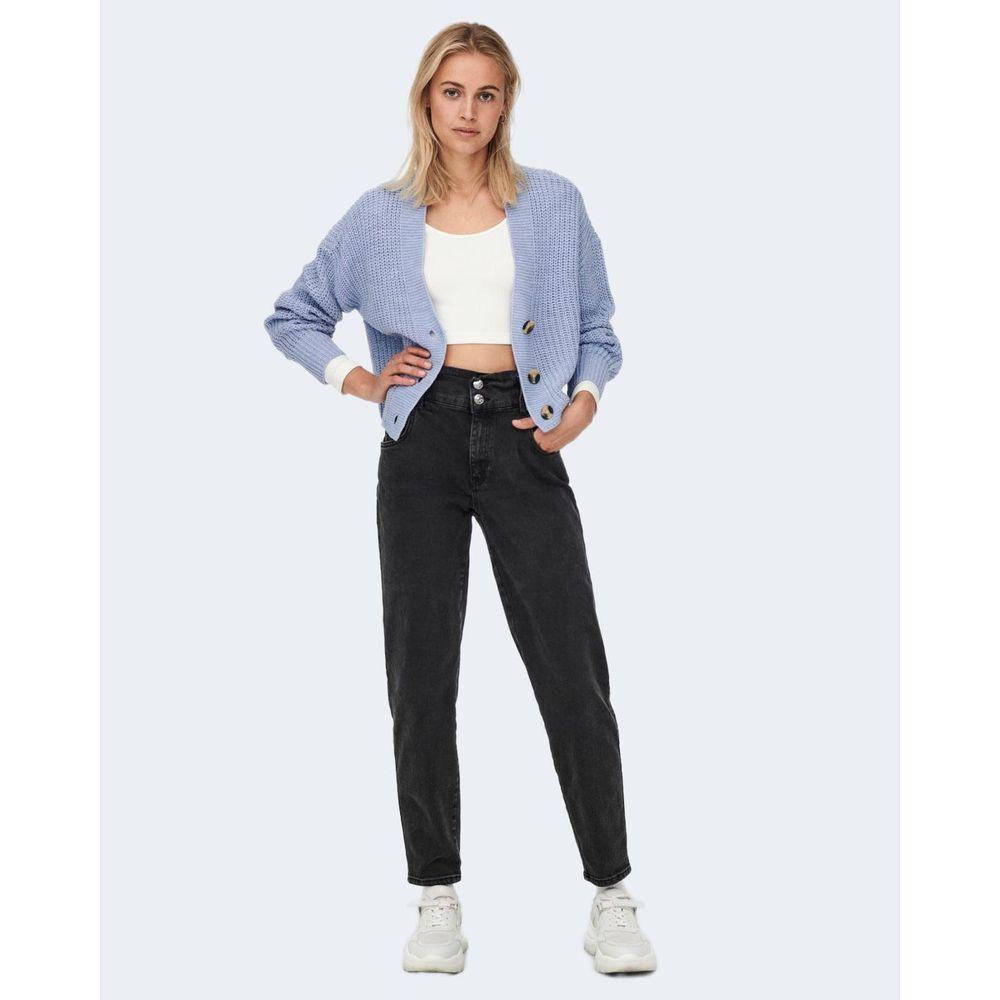 Only Blue Acrylic Cardigan Only Lavender