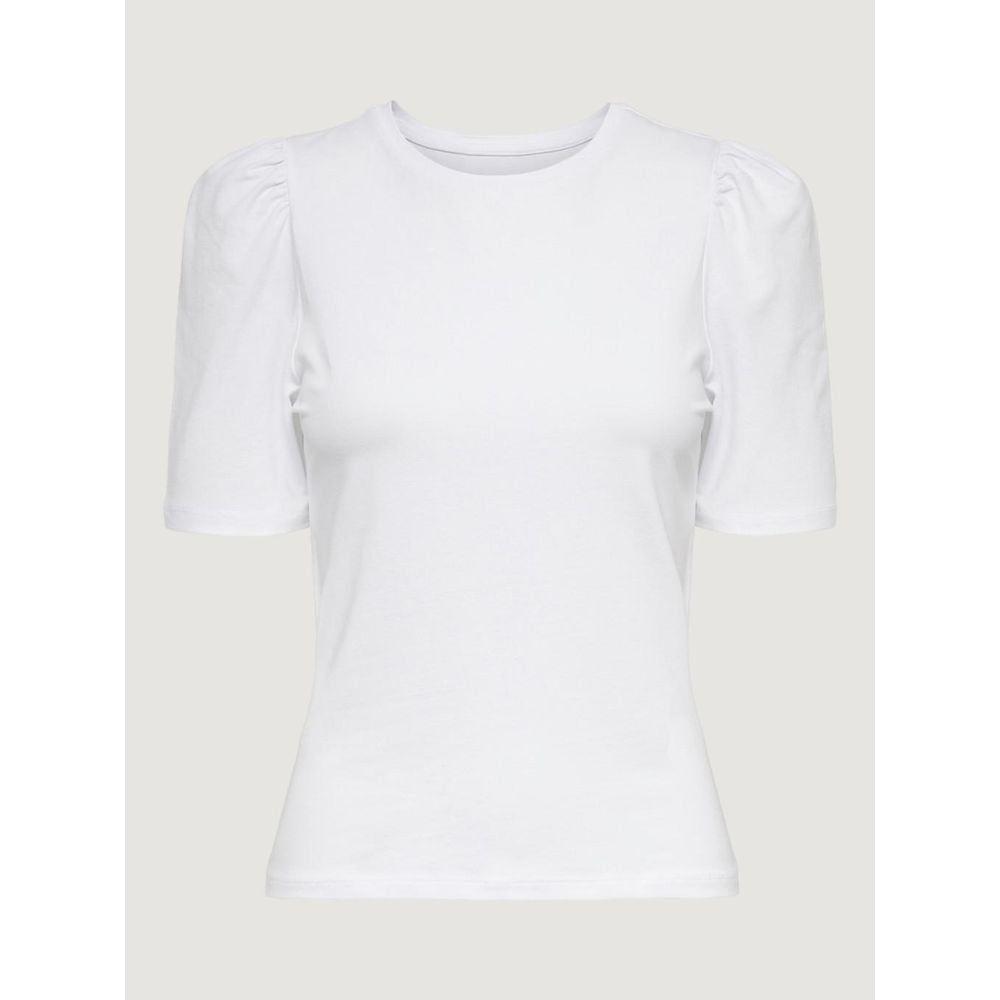 Only White Cotton Tops & T-Shirt Only Lavender