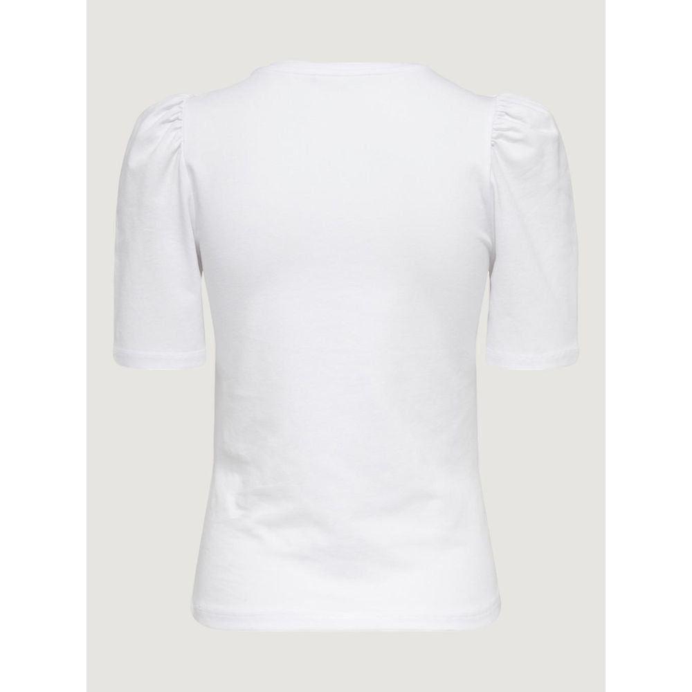 Only White Cotton Tops & T-Shirt Only Lavender