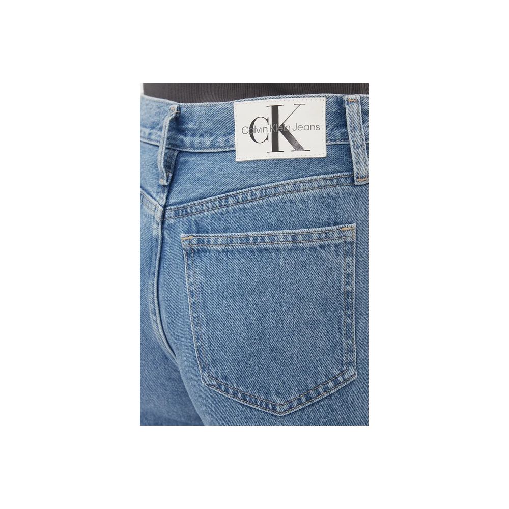 Calvin Klein Jeans Light Blue Cotton Relaxed Fit Jean