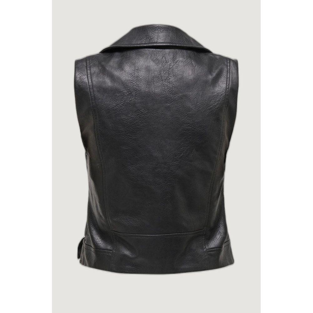 Only Black Polyester Jackets & Coat Only Lavender