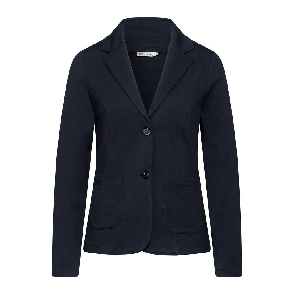Street One Blue Viscose Suits & Blazer Street One Black